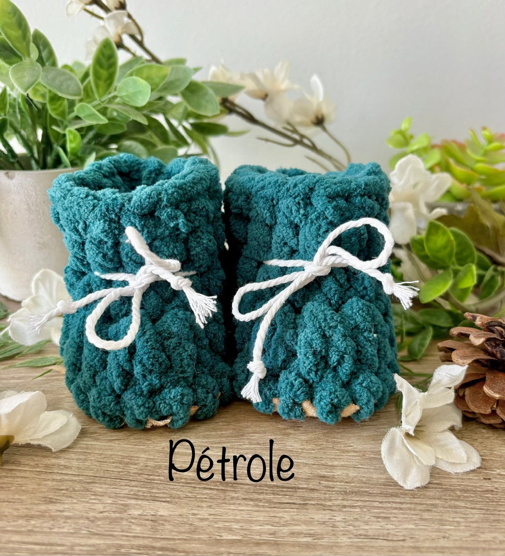Pantoufles 2 à 6T en polyester