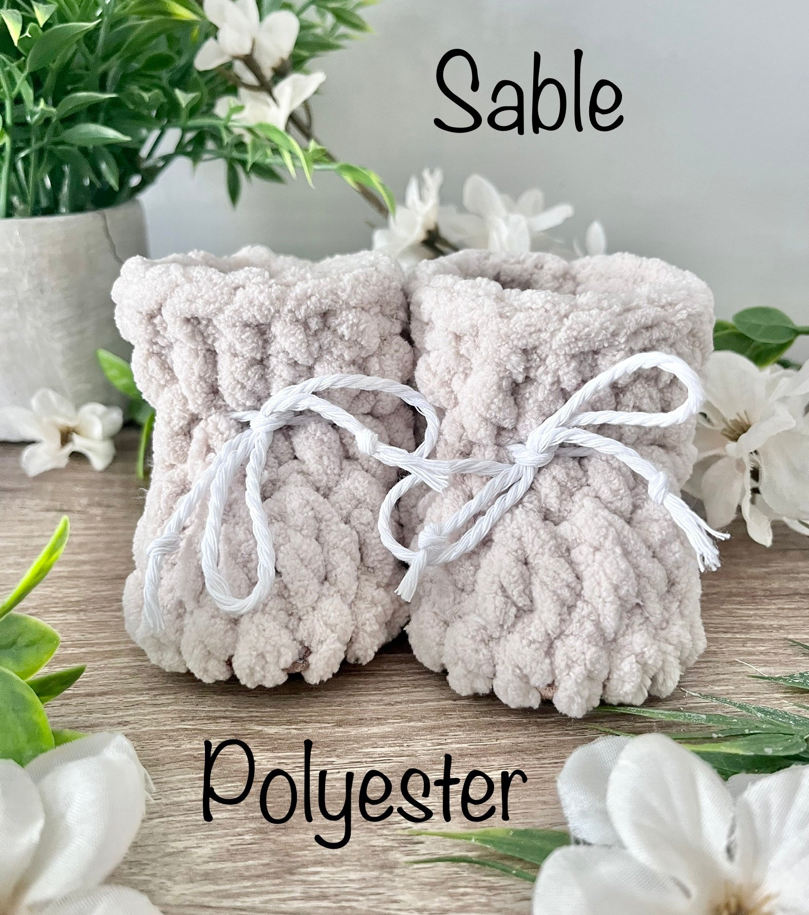 Pantoufles 2 à 6T en polyester
