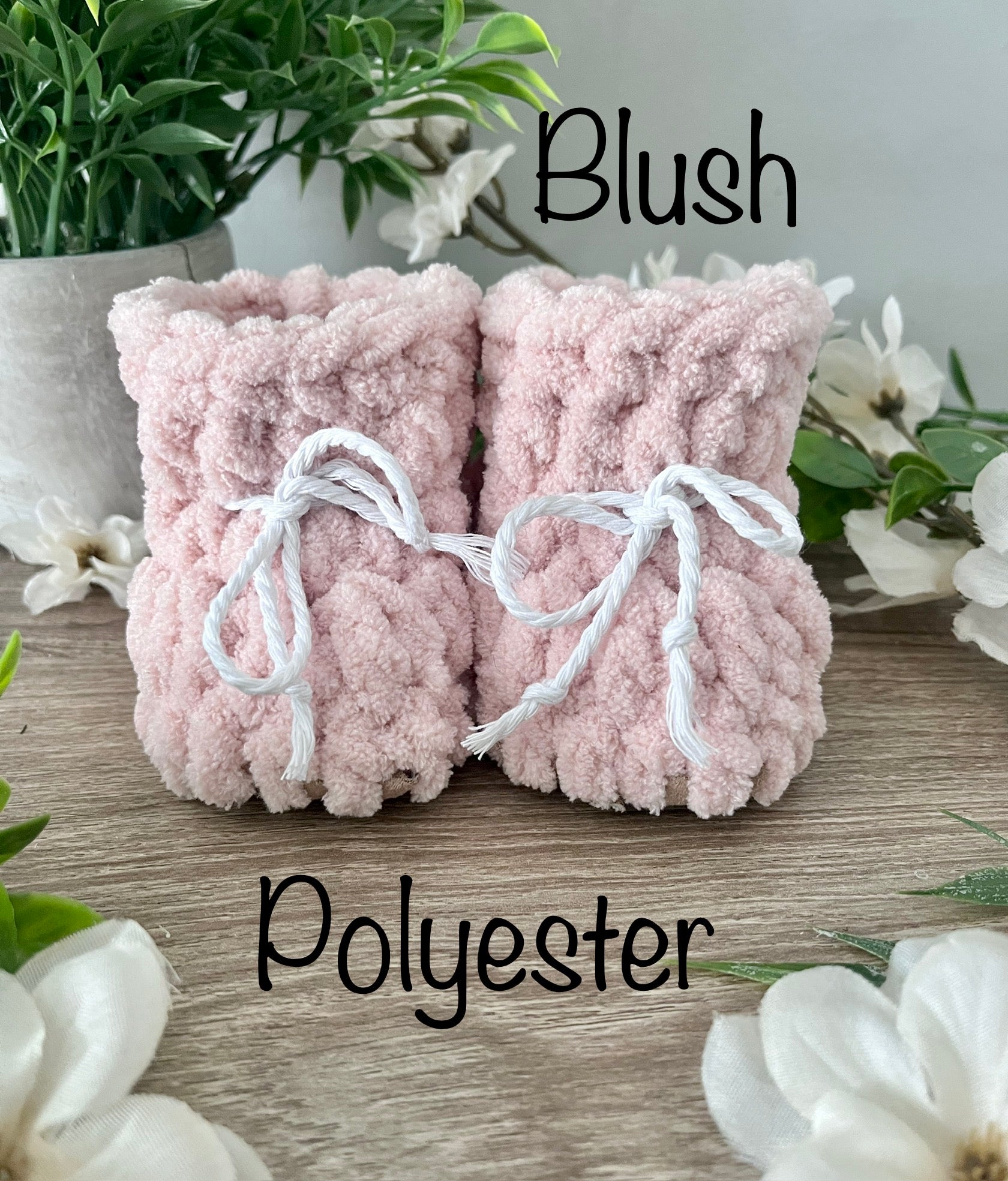 Bonnet au crochet polyester