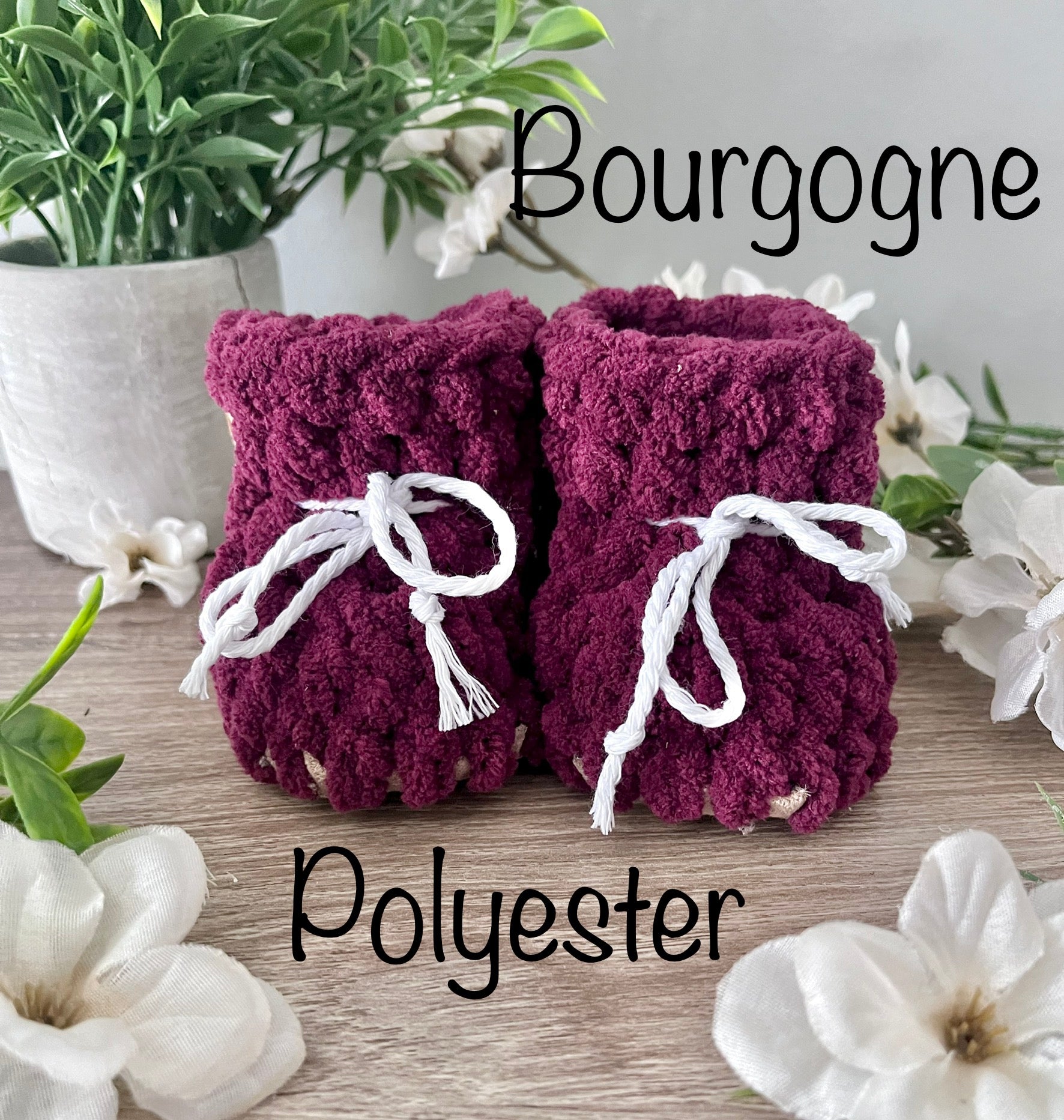 Pantoufles 2 à 6T en polyester