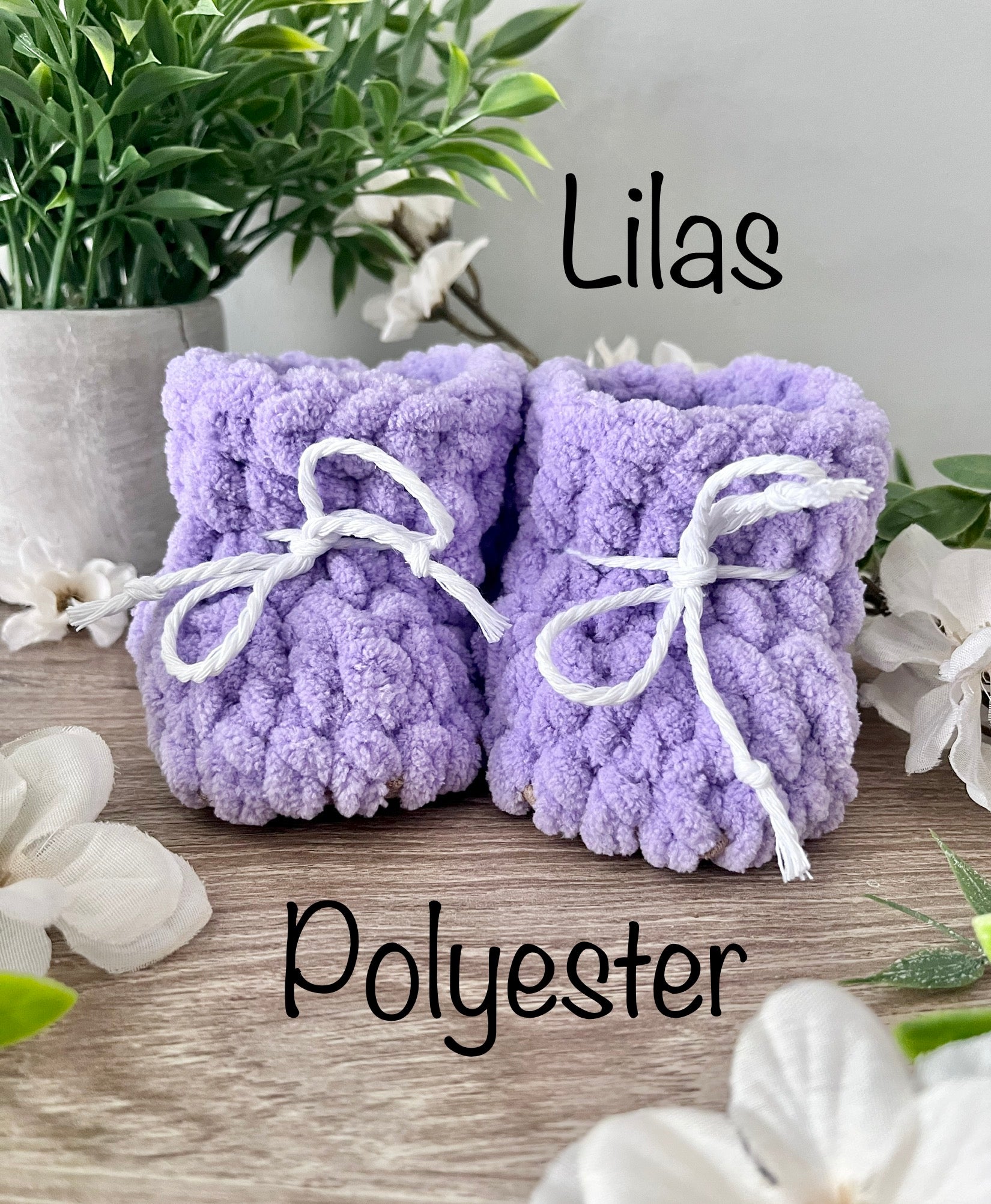 Pantoufles 2 à 6T en polyester