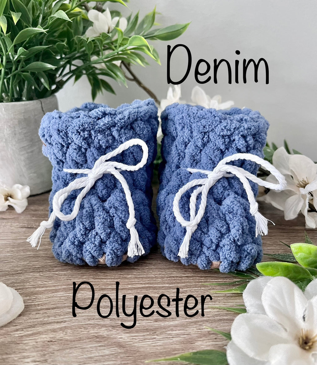 Pantoufles 2T à 6T en polyester AVEC FOURRURE