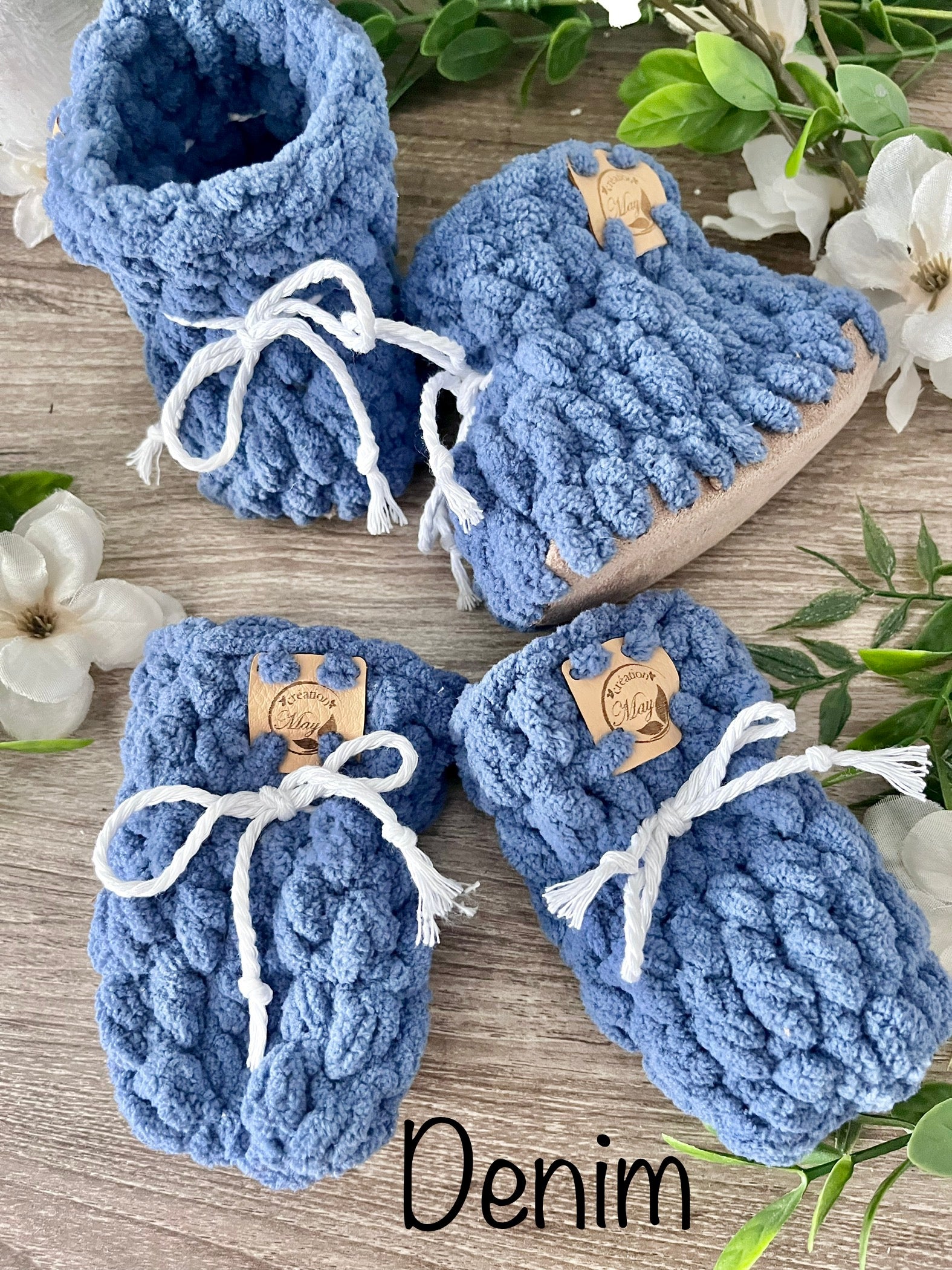 Duo pantoufles et mitaines pour BÉBÉ en polyester