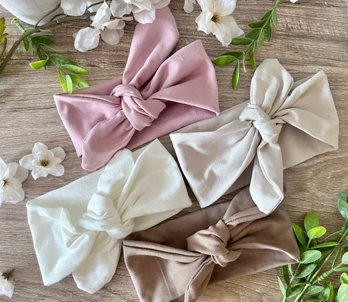 Bandeau à nœud évolutif - Couleur unie