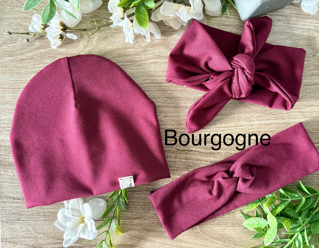 Tuques - Couleur unie