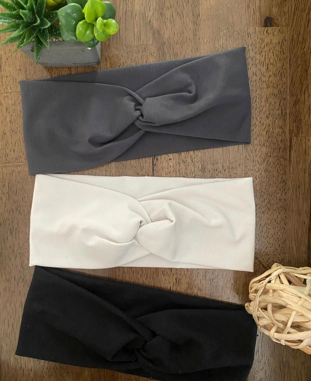 Bandeau twist - Couleur unie