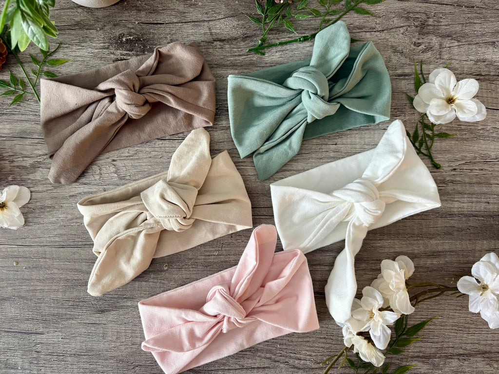 Bandeau à nœud évolutif - Couleur unie