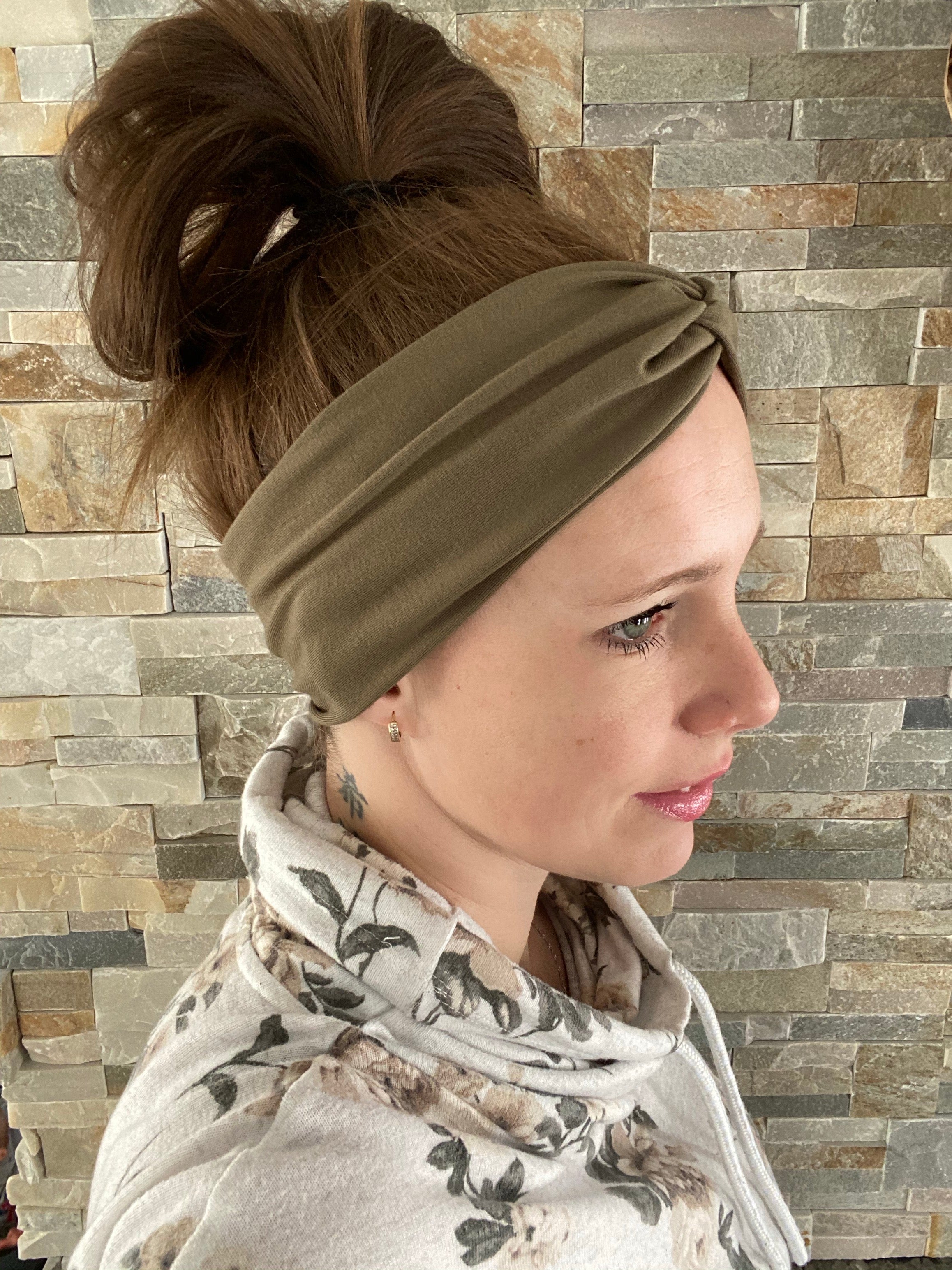 Bandeau twist - Couleur unie