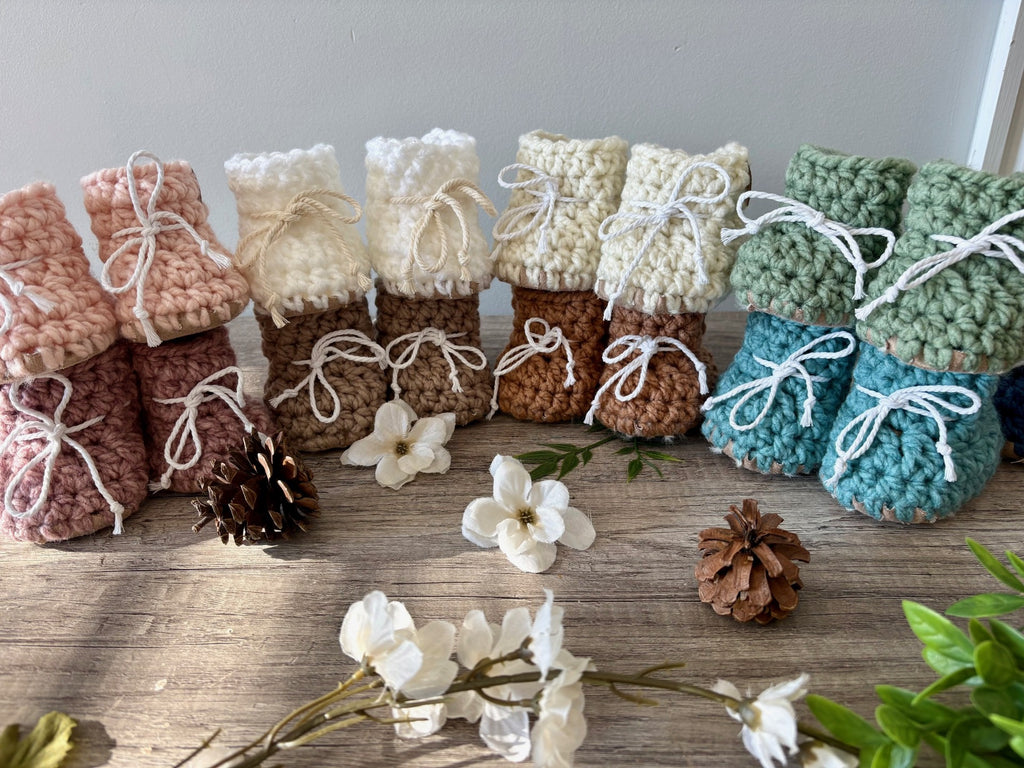 Pantoufles pour BÉBÉ en laine standard