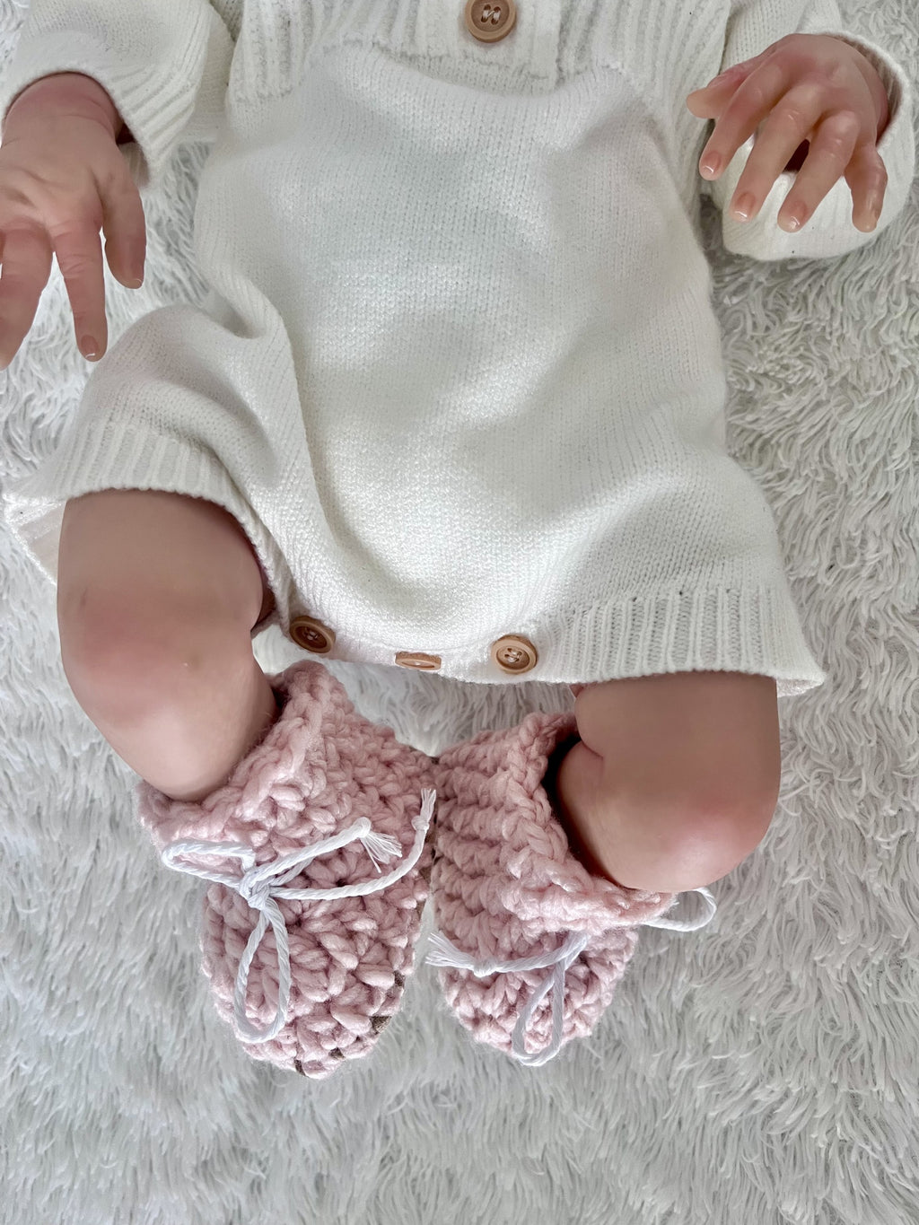 Pantoufles pour BÉBÉ en laine standard