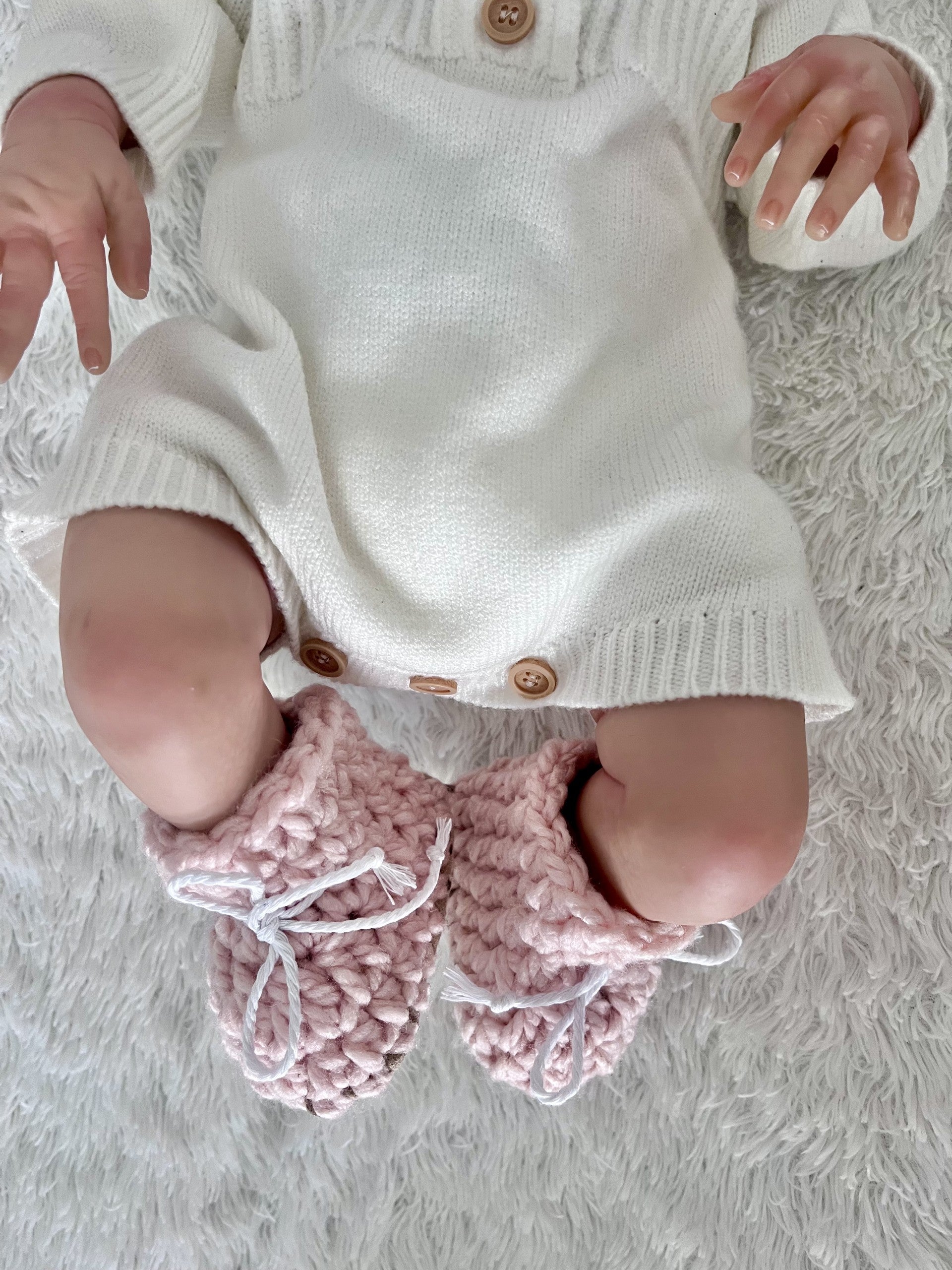 Pantoufles pour BÉBÉ en laine standard